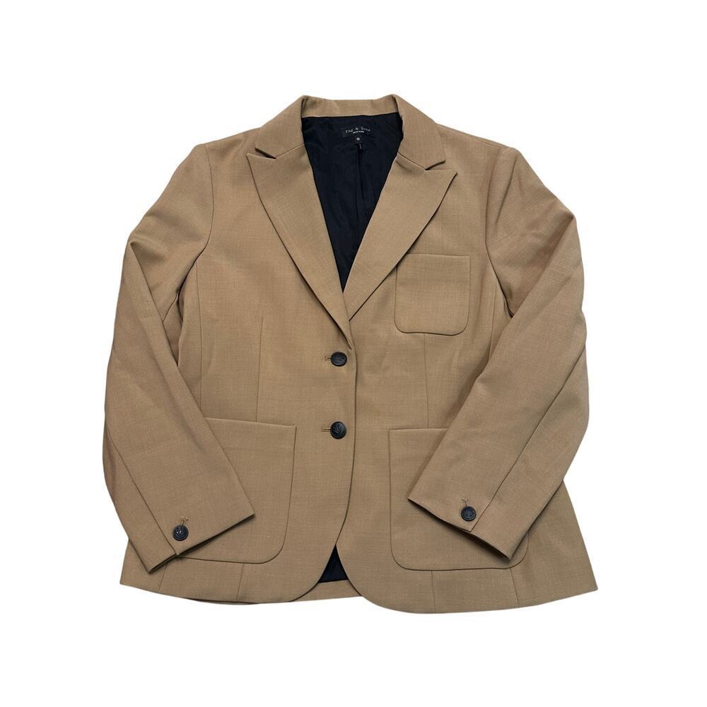 Rag & Bone Nancy Wool Blazer Size 10 - image 1